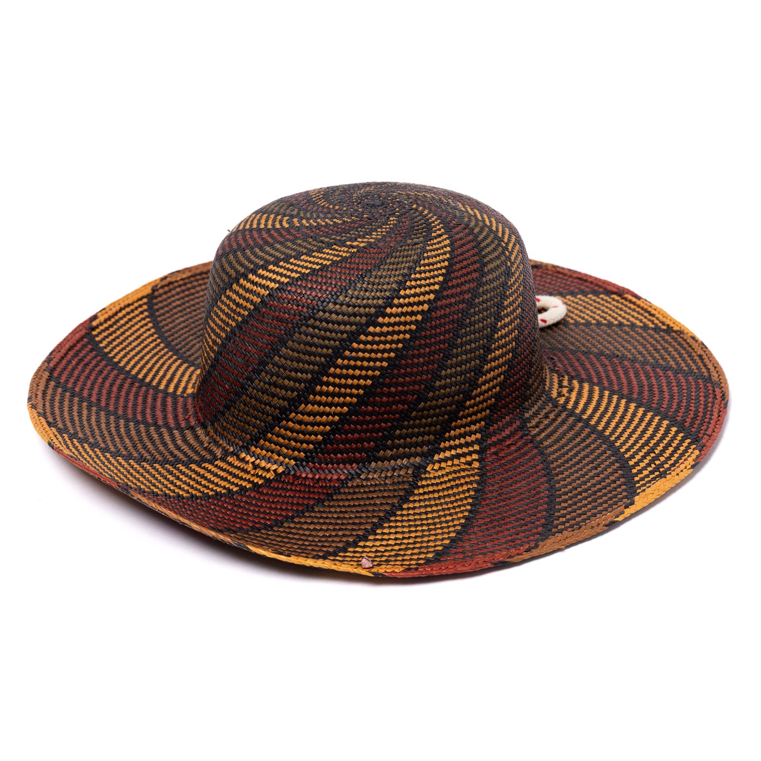 Superduper x MJ: Straw Hat "Shack Spiral" - handmade